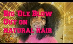 Big 'Ole Blow Out to Prep for Next Protective Style