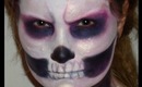 Make-upByMerel Skull Make-up tutorial Easy