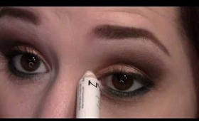 Look for Less!!! Copper and Teal Smokey Eye (All Drugstore)