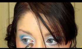 Winter Wonderland Blue Holiday Eye Tutorial