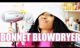 Conair Pro Soft Bonnet Attachment for Blow Dryer Review + Demo