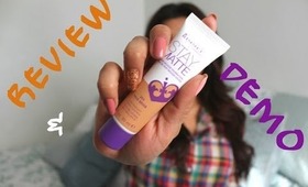 *NEW* Rimmel Stay Matte Liquid Mousse Foundation-REVIEW & DEMO | Linasstyle