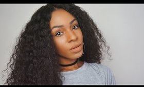 70s Inspired Curly Hair / WowAfrican Virgin Brazilian Retro Loose Curls Lace Wig