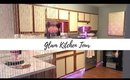 Glam Kitchen Tour: How to Decorate a Small Apartment Kitchen