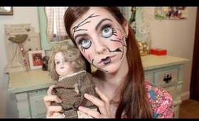 Cracked Porcelain Doll Tutorial