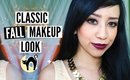 Classic Fall Makeup Look | naturallybellexo
