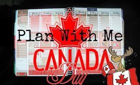 Plan With Me: Canada Day