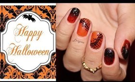 Elegant Halloween Nail Art