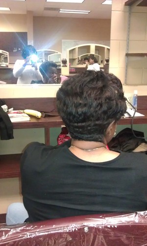 back of client