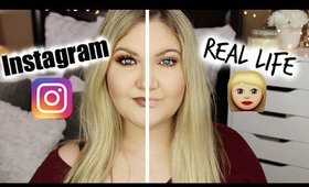 INSTAGRAM MAKEUP VS. EVERYDAY REAL LIFE MAKEUP