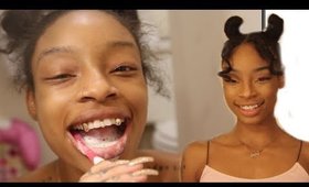 GRWM: I SLEEP WITH MY GRILLZ ON |SHAREESLOVE