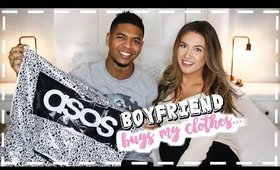 MY BOYFRIEND BUYS MY CLOTHES! 😳😂💕