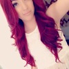 Curly red hair 
