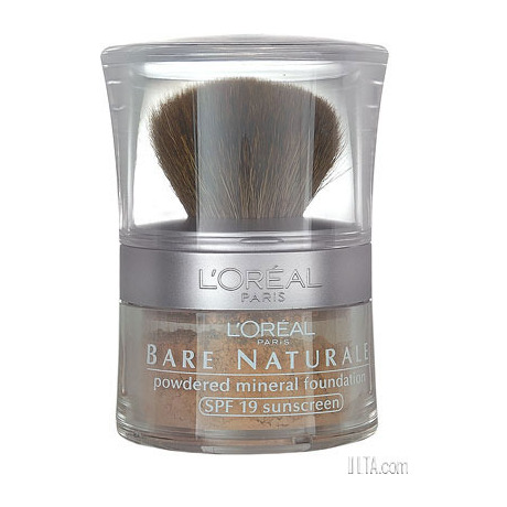 L'Oréal Bare Naturale Powdered Mineral Foundation SPF 19 Creamy Natural ...