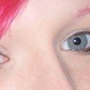 Pink eyebrows