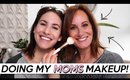 DOING MY MOMS MAKEUP USING ALL HER FAVORITES! | Jamie Paige