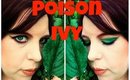 Poison Ivy Makeup Tutorial - Halloween Costume with Nail Art Design