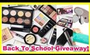 HUGE Back To School Giveaway 2015 | NYX, DMQ Palette, Scentbird, CutiTape & Color Me Foundation
