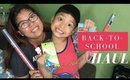 Back-to-school supplies haul | Sai Montes