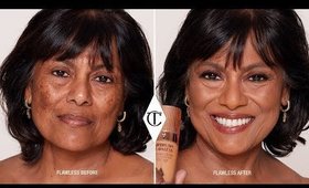 How To Cover Hyperpigmentation Using Airbrush Flawless Foundation | Charlotte Tilbury