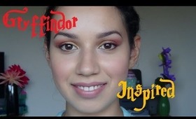 Gryffindor inspired (Blended Firey Eye) Tutorial - RealmOfMakeup