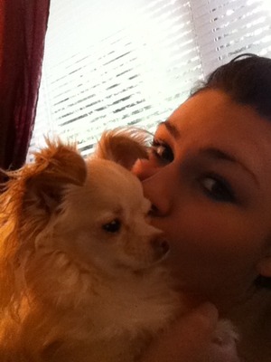 Me and my puppy :)