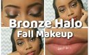 Bronze & Brown Halo Fall Makeup Tutorial