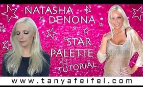 Natasha Denona | Star Palette | Glitter Halo | Smokey Purple | Tutorial  | Tanya Feifel-Rhodes