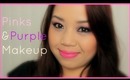 Ready for Spring Pink and Purple Makeup Tutorial