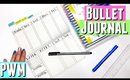 Bullet Journal Spread Ideas, Setting up my Bullet Journal Weekly Spread , BuJo Weekly Spread PWM