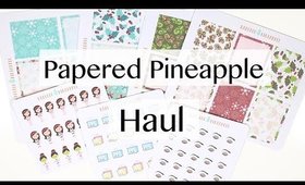 Papered Pinaaple Etsy Sticker Haul, First Impression