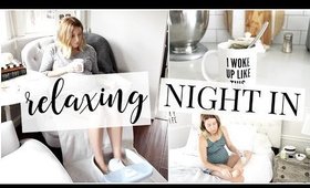 Relaxing Night In (Pregnancy Edition) | Kendra Atkins