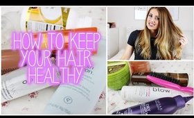 Top 5 Tips: How to Keep Your Hair Healthy - vlogwithkendra