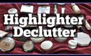 Highlighter Collection Declutter 2018