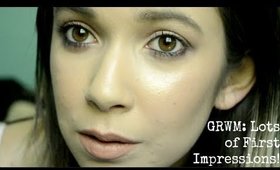 GRWM: Lots of First Impressions! (and a lip fail!) | Alexis Danielle