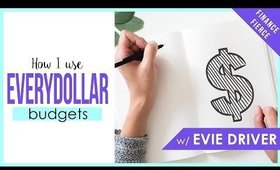 How I Use the EveryDollar Budgeting App  |  - $41,892 Debt / Baby Step 2