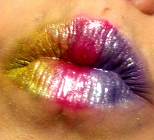 This is one of my fav. lips that I have done