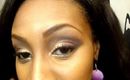 Spring Makeup Tutorial: Mac & Wet n Wild Gold & Purple Smokey Eye