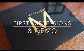 Maybelline Gilded in Gold Demo & First Impressions