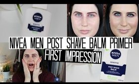 Nivea Men Sensitive Post Shave Balm | FIRST IMPRESSIONS WEEK!