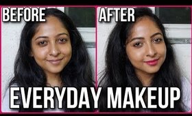 QUICK EVERYDAY MAKEUP Using Minimum products | Stacey Castanha