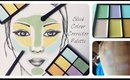 Sleek Colour Corrector Palette - Fair & Medium Skin Swatches