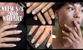 New York Fashion Week Spring/Summer 2016 NAILART