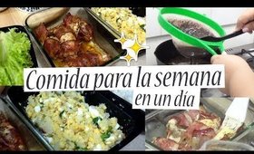 MEAL PREP | 3 recetas para combinar en la semana | Kittypinky