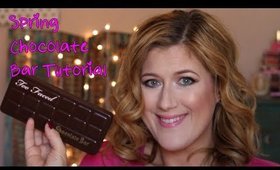 Too Faced Chocolate Bar Tutorial - Collab with Laurie Jolicoeur