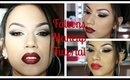 Falcons Makeup with 2 Lip Options tutorial | Super Bowl 51 | ChristineMUA