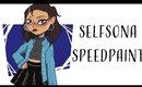 Selfsona Speedpaint in Procreate 💙| Cici Gee