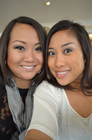 Chie and I @ Beautylish Beauty Social Oct 2011