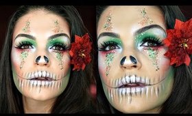 Nightmare Before Christmas Inspired Avante Garde Skull Makeup