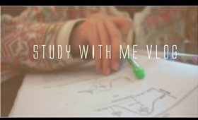 STUDY WITH ME VLOG [Finals edition - Pharmacy] | REEM